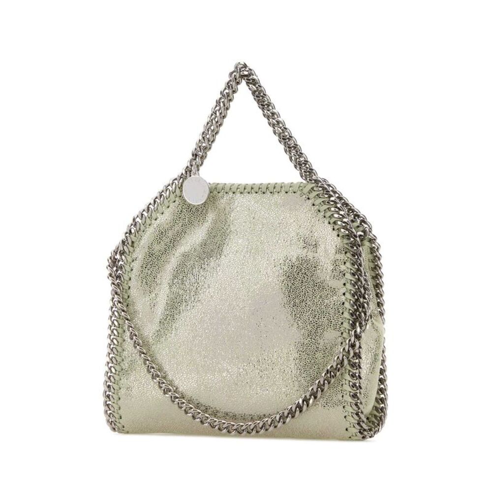 Stella Mccartney Women Pastel Green Shaggy Deer Micro Falabella Handbag - Picture 2 of 2